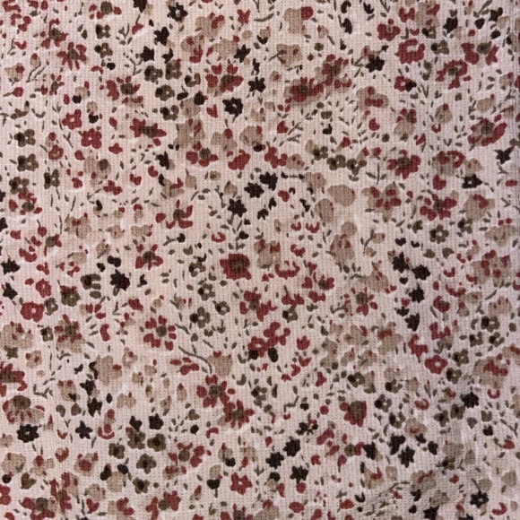 "The Wilder" Ditsy Floral Boho Granny Prairie Midi Dress - Picture 2 of 2